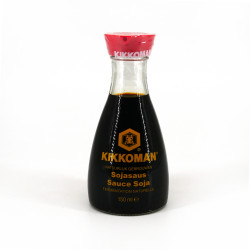 Soy sauce in a drip-proof carafe, KIKKOMAN DISPENSER