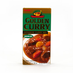 Curry giapponese delicato, S&B Curry dorato, barretta al curry piccante