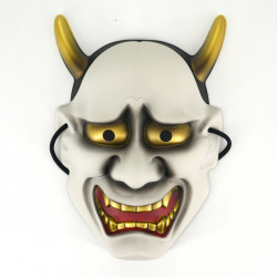 máscara blanca vengadora demonio HANNYA