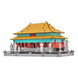 Mini cardboard model, FORBIDDEN CITY, Forbidden City of China, Made in Japan