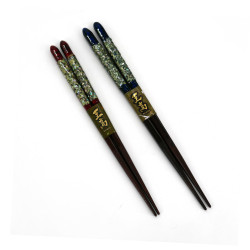 Pair of Japanese chopsticks in natural wood - NOVA
