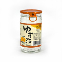 Liquore di yuzu giapponesi 7%, YUZUSHU CUP, 180 ml