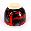 Ciotola da tè giapponese per cerimonia, NINSEI, bambu rosso