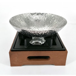 Réchaud de table à bougie avec bol en métal - SUTOBU