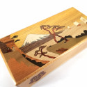 Hakone Yosegi Traditional Marquetry Secret Box, 7 Levels, YUI