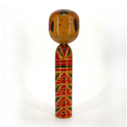 Muñeca japonesa de madera - kokeshi vintage - KOKESHI