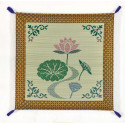 Cuscino di paglia di riso, HASUNOHANA 70x70cm, meditazione