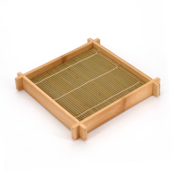 Quadratische Bambus-Nudelschale, SHIRATAKE, 21,5 cm
