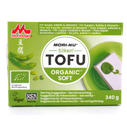 Organic Soft Tofu, MORI-NU, 340 g