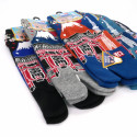 Japanese tabi socks in cotton with mount and tower pattern, ENKEI, color of your choice, 25 - 28cm