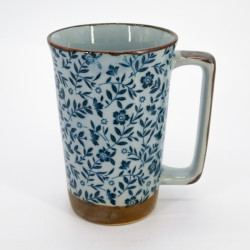Large Japanese ceramic tea mug - Nobana