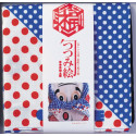 Japanese cotton furoshiki, COCHAE, kao, 48 x 48 cm